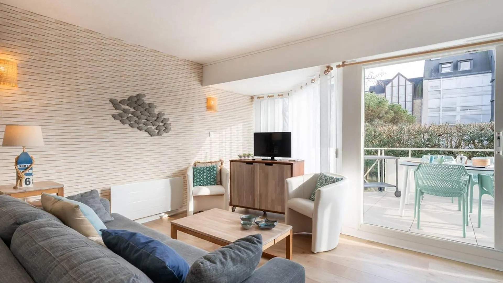 Bel Appart 3 Pieces A 150M De La Plage, Balcon Sud, Garage, Pour 6 Pers. - Fr-1-477-206 Carnac Apartment