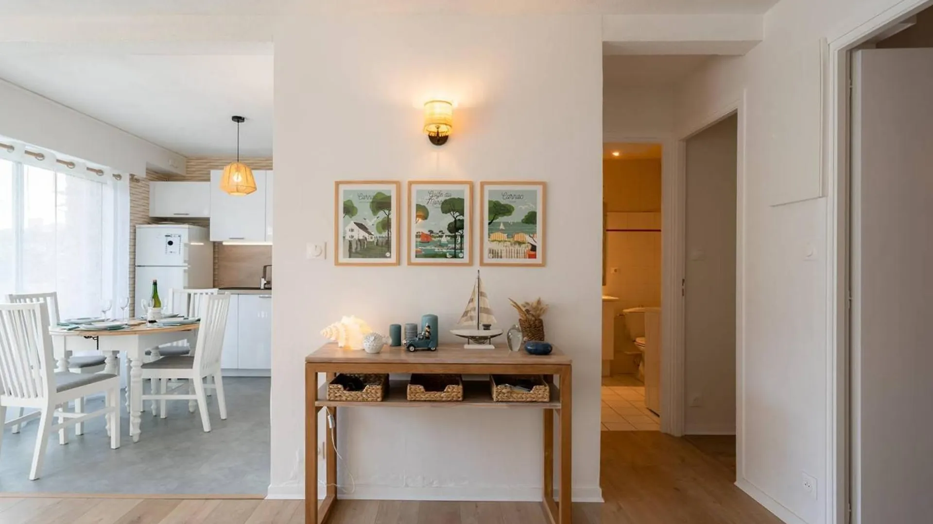 Bel Appart 3 Pieces A 150M De La Plage, Balcon Sud, Garage, Pour 6 Pers. - Fr-1-477-206 Carnac 0*,