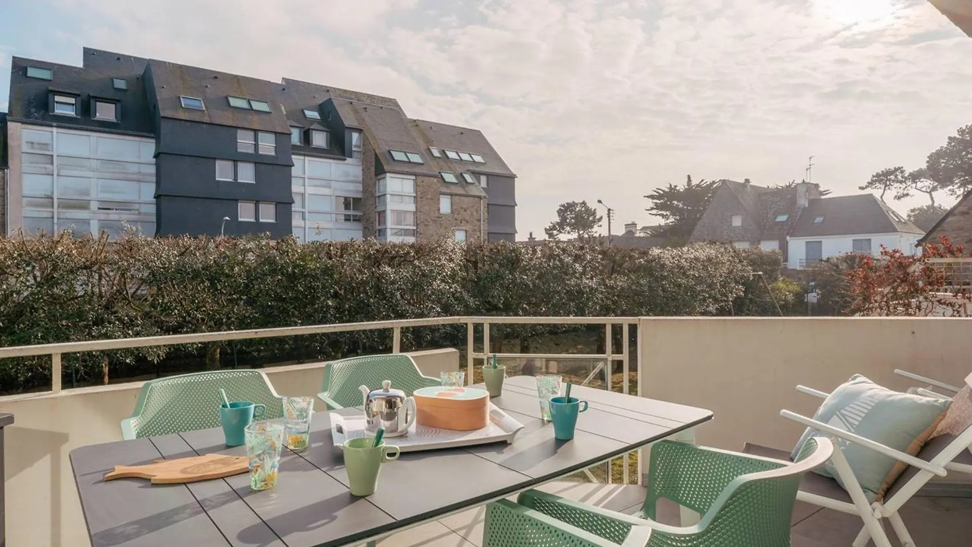 Bel Appart 3 Pieces A 150M De La Plage, Balcon Sud, Garage, Pour 6 Pers. - Fr-1-477-206 Carnac